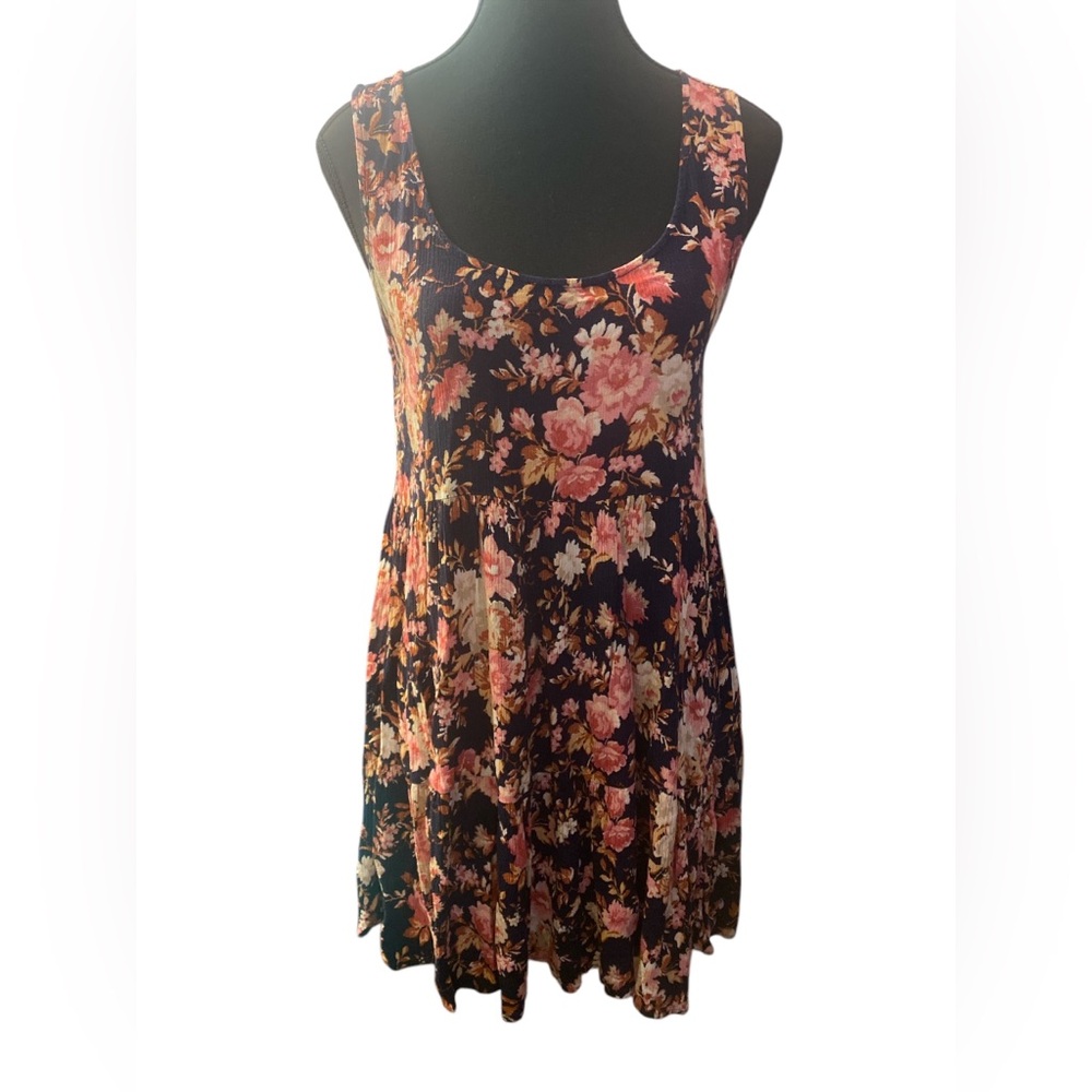 American Eagle Outfitters Floral Sleeveless Dress S EUC